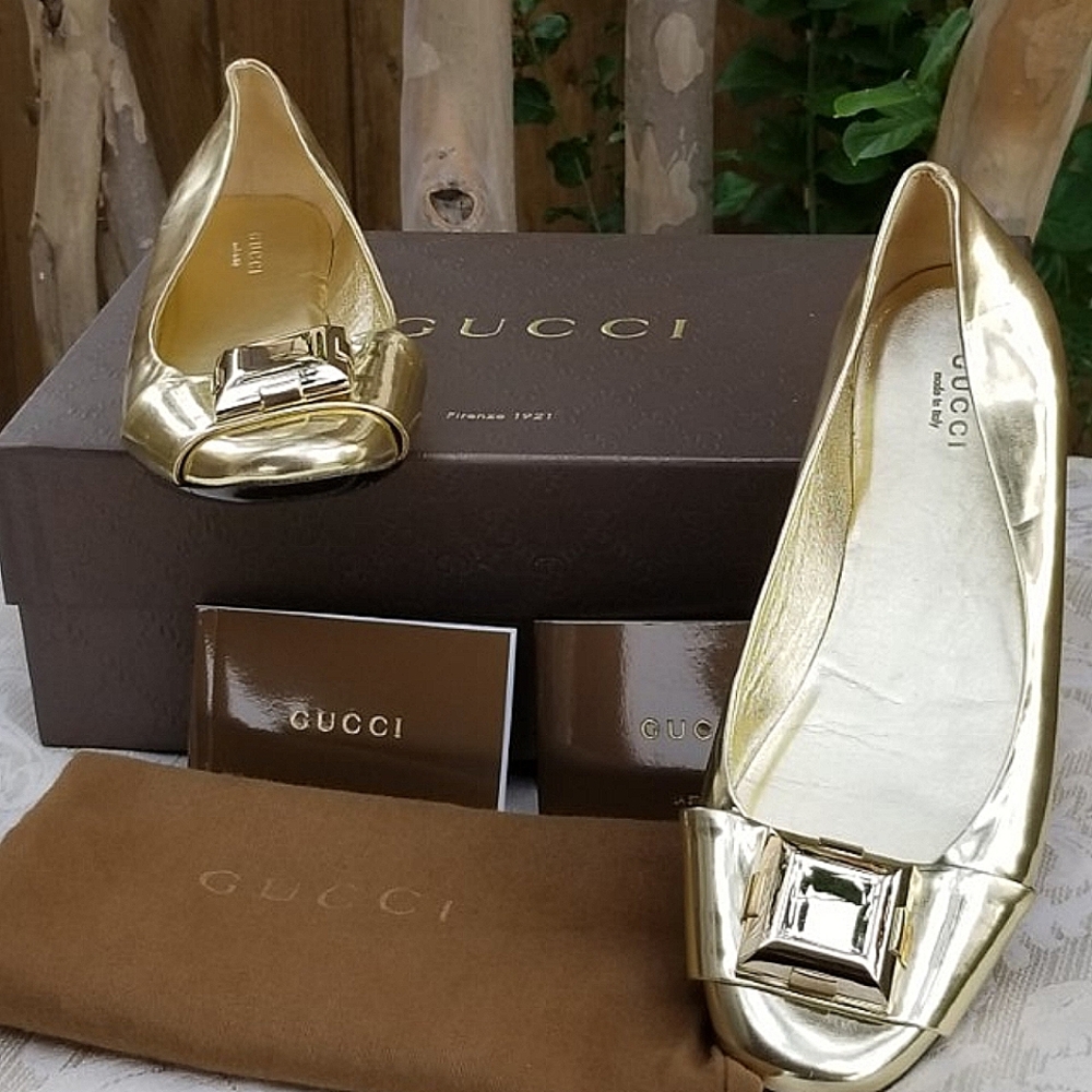 Lovely Gucci ballerina flats Size 38.5 C